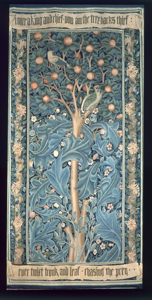 ウィリアム・モリス（1834-96）1885によって設計されたキツツキ